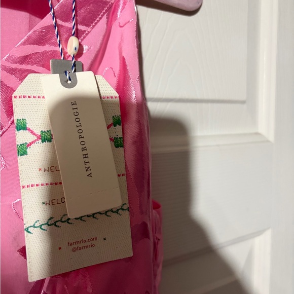 NWT farm rio V neck tiered maxi dress - Picture 8 of 11